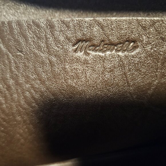 Madewell Top Handle/Crossbody Chocolate Brown Leather Bag - Picture 14 of 15